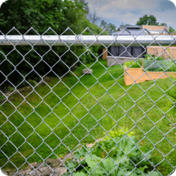Chain link fence
